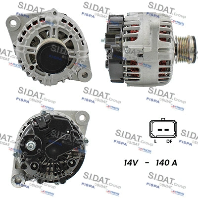 Alternator (A12VA0216A2)