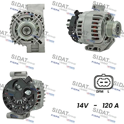Alternator (A12DE0460A2)