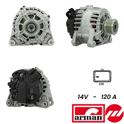 Alternator (A12VA0250AS)