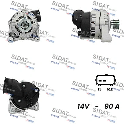 Alternator (A12VA0382A2)
