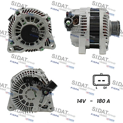 Alternator (A12VA0124A2)