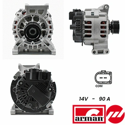 Alternator (A12VA0278AS)
