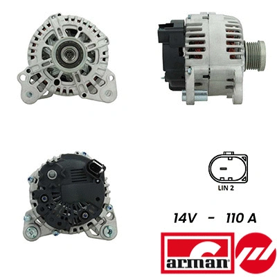 Alternator (A12VA0855AS)