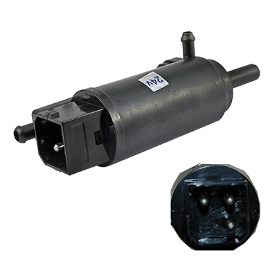 Washer Fluid Pump, window cleaning (5.5185)