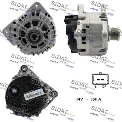 Alternator (A12VA0008)