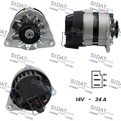 Alternator (A12LU0300A2)
