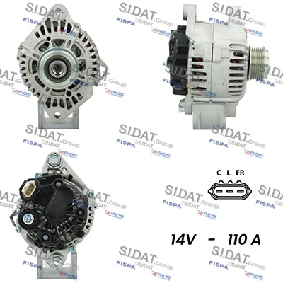 Alternator (A12VA0676)
