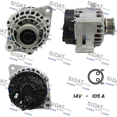 Alternator (A12DE0050A2)