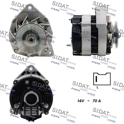 Alternator (A12VA0617)