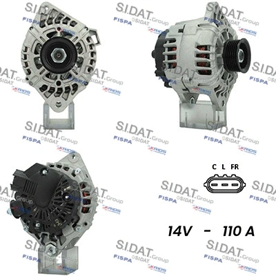 Alternator (A12VA0673A2)