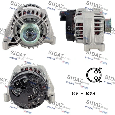 Alternator (A12DE0007)