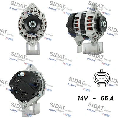 Alternator (A12VA0055A2)