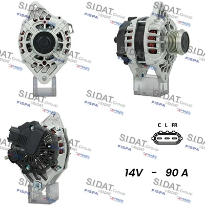 Alternator (A12VA0823A2)