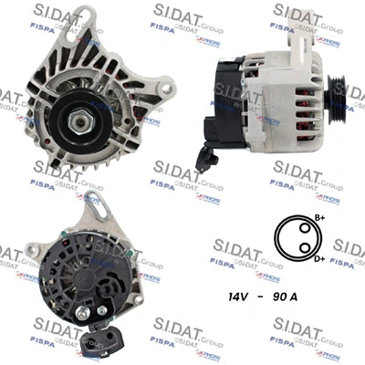 Alternator (A12MA1141A2)
