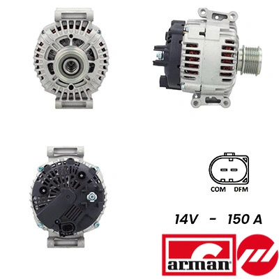Alternator (A12VA0944AS)