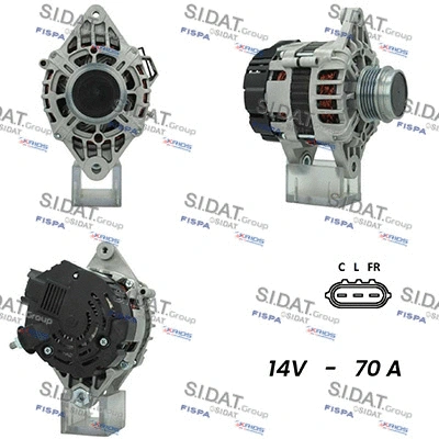 Alternator (A12VA0684)