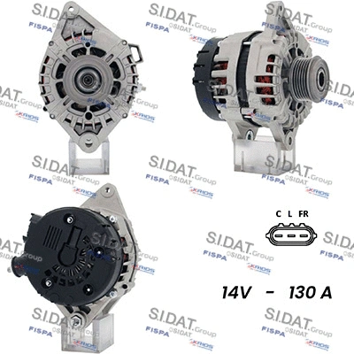 Alternator (A12VA0687)
