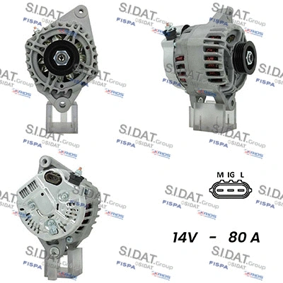 Alternator (A12DE0724A2)