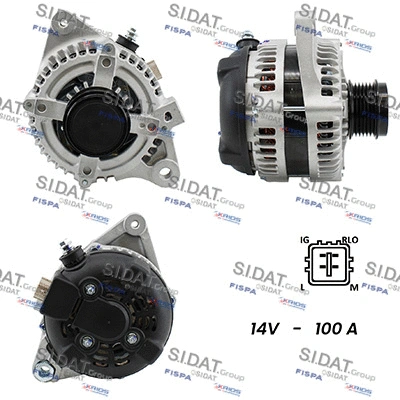 Alternator (A12DE0376A2)