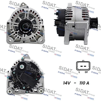 Alternator (A12VA0204A2)