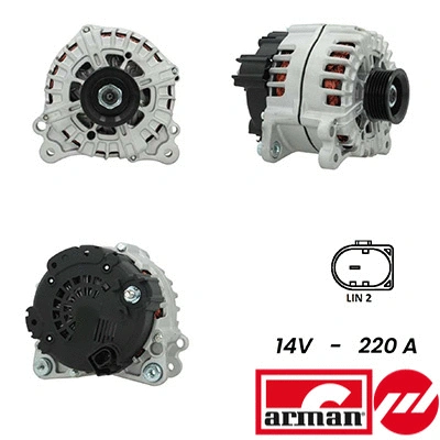 Alternator (A12VA0858AS)