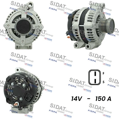 Alternator (A12DE0540A2)