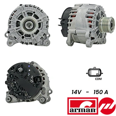 Alternator (A12VA0704AS)