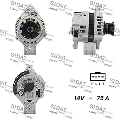 Alternator (A12DR0811A2)