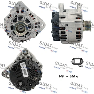 Alternator (A12VA1027)