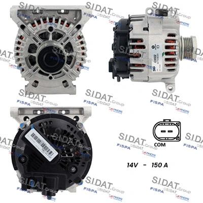 Alternator (A12VA0040)