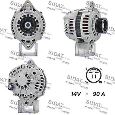 Alternator (A12HT0640A2)