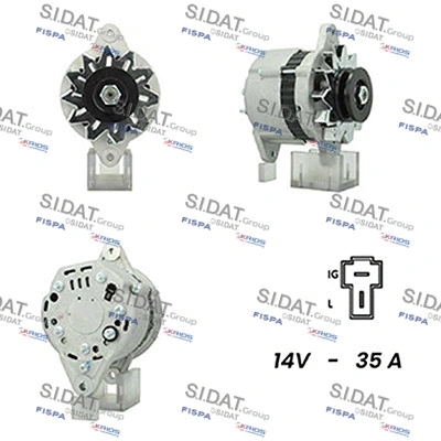 Alternator (A12HT0366A2)