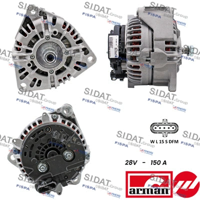 Alternator (A24BH0138AS)