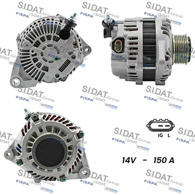 Alternator (A12MH0093A2)