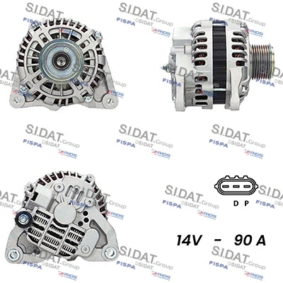 Alternator (A12MH0653A2)