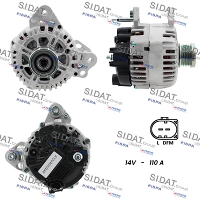 Alternator (A12VA0532A2)