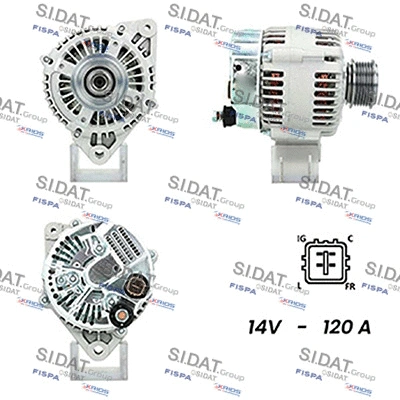 Alternator (A12DE1111A2)