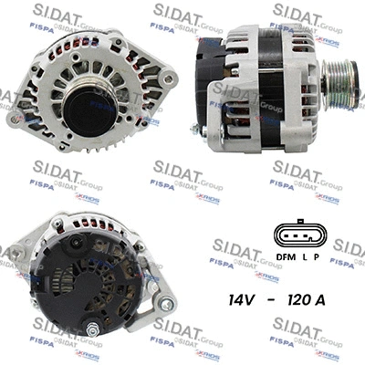 Alternator (A12DR0096A2)