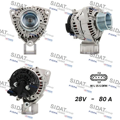 Alternator (A24BH0038A2)