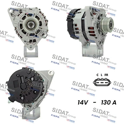 Alternator (A12VA1129)
