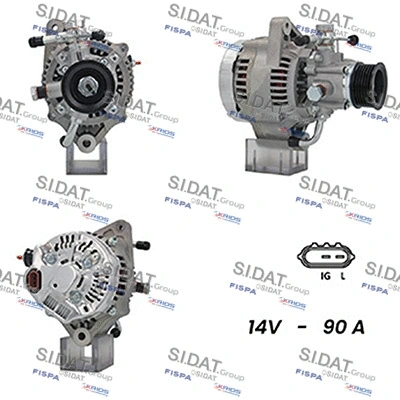 Alternator (A12DE0897A2)