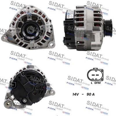 Alternator (A12VA0499)