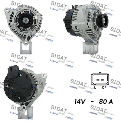 Alternator (A12VA0182A2)