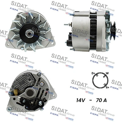 Alternator (A12LU0149A2)