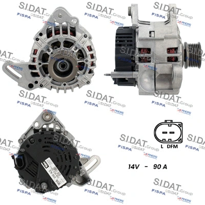 Alternator (A12VA0401)