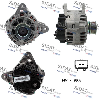 Alternator (A12VA0425)