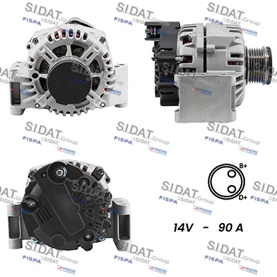 Alternator (A12VA0001A2)