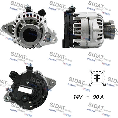 Alternator (A12BH0176A2)