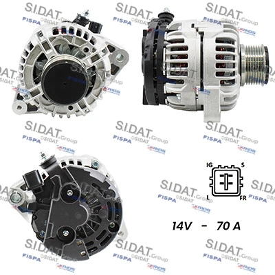 Alternator (A12DE0490A2)
