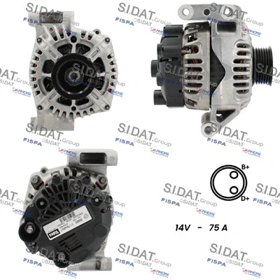 Alternator (A12VA0919)
